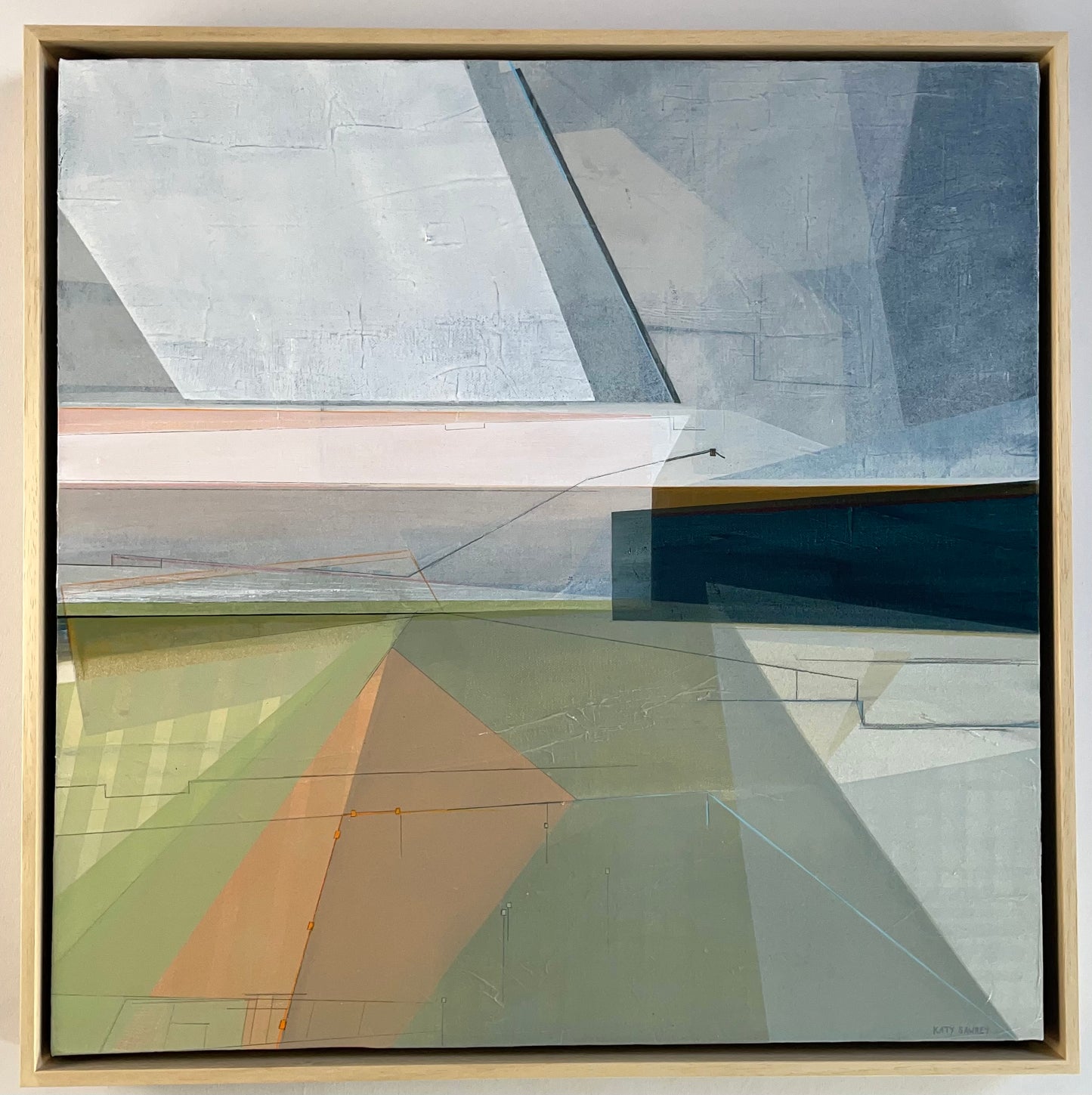East of Here - 61 x 61cm