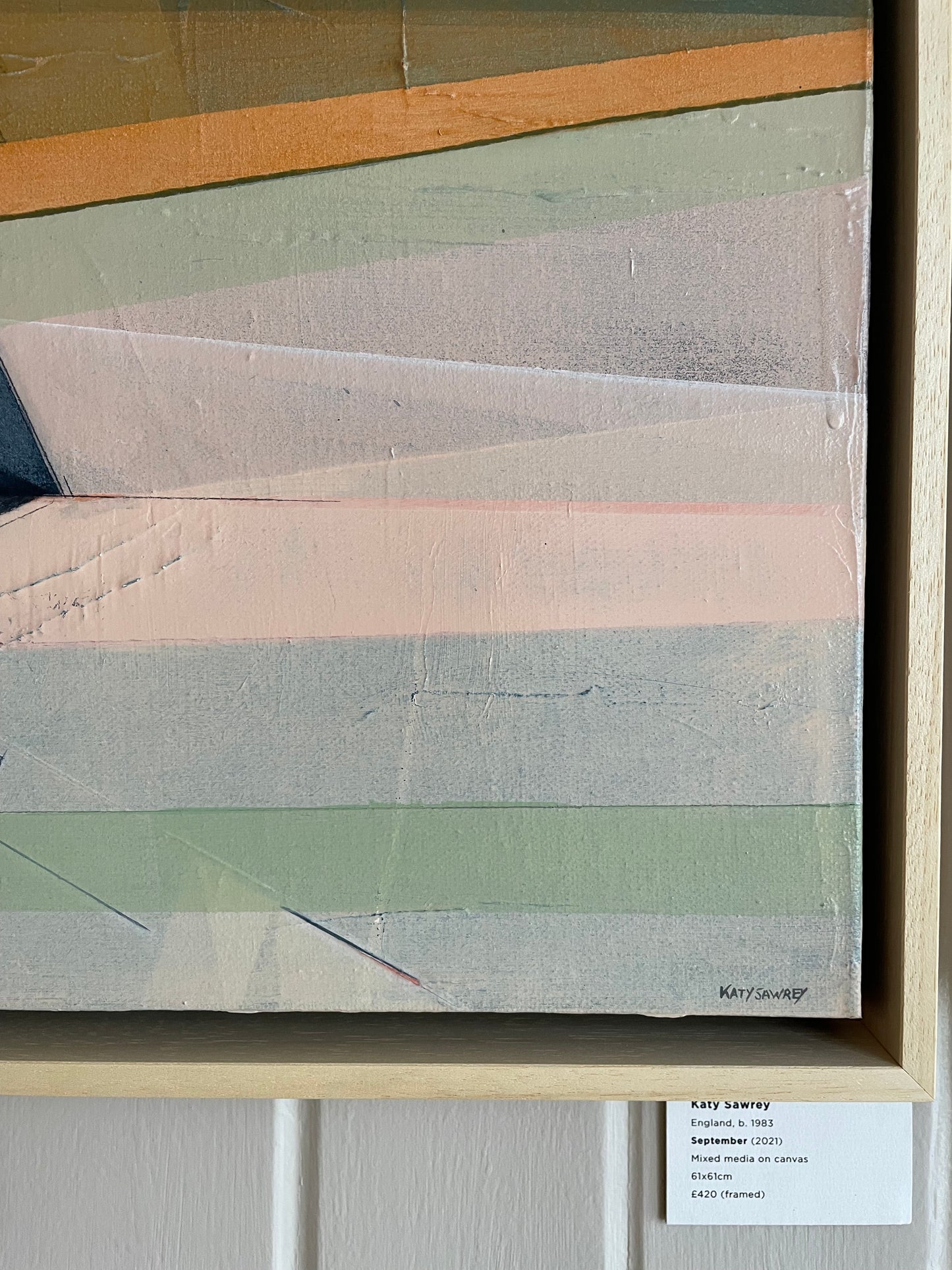 September - 61 x 61cm