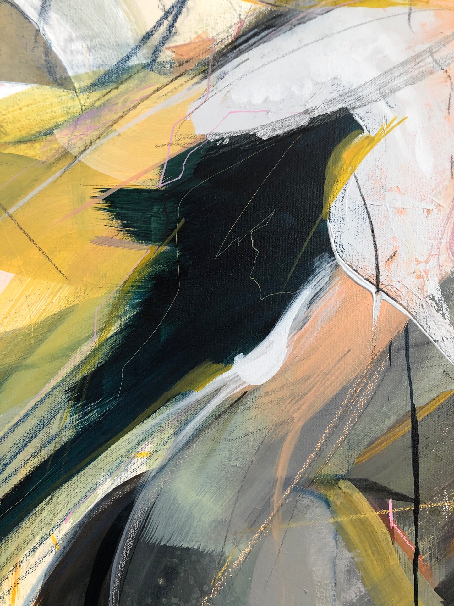 Neither this nor that - 100 x 100cm