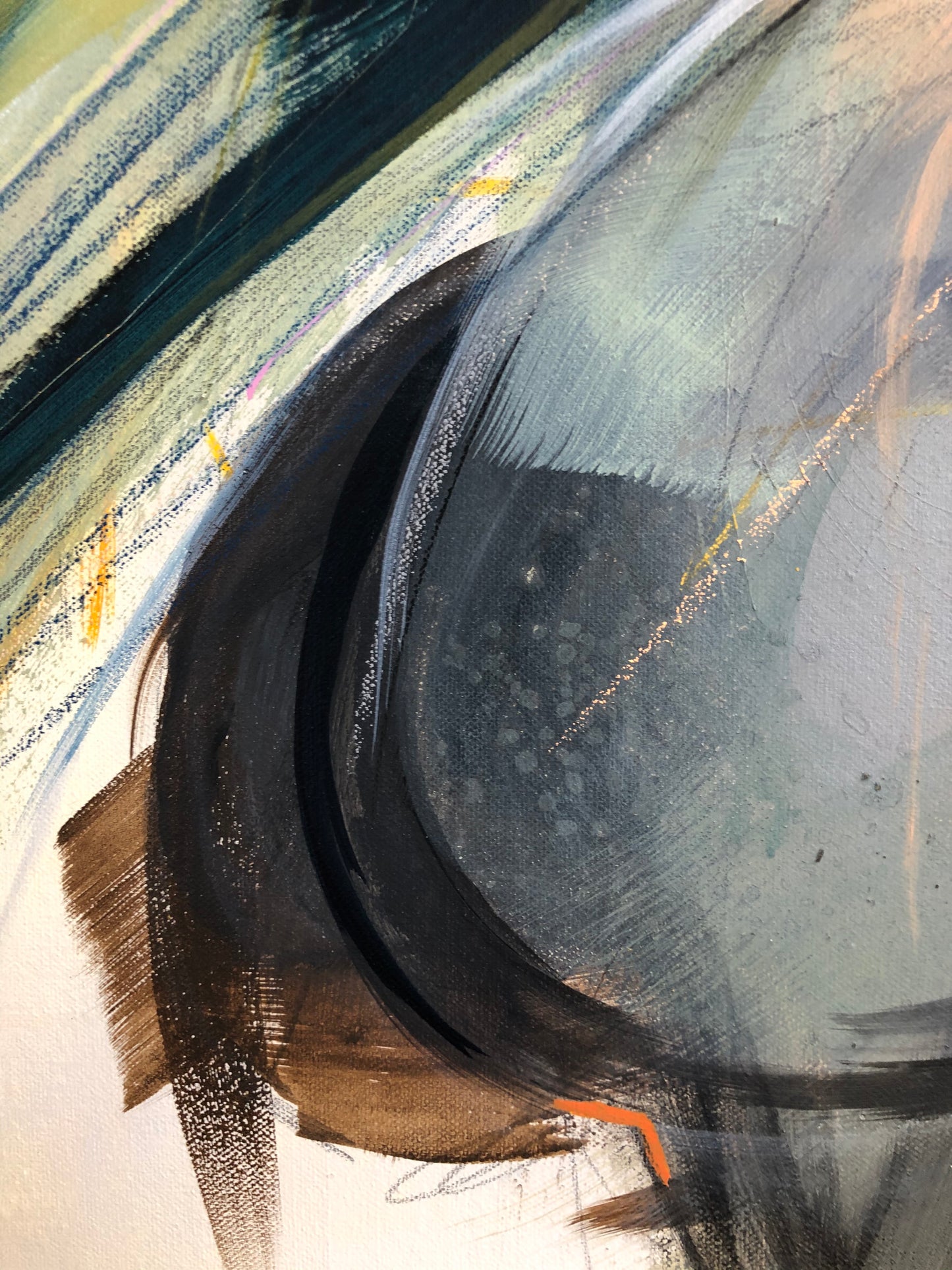 Neither this nor that - 100 x 100cm