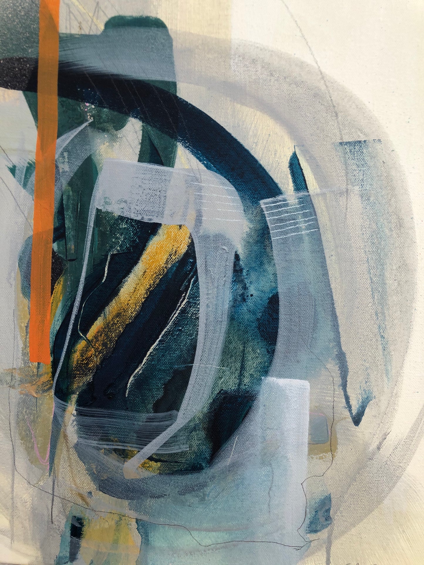 And on we go...... - 100 x 100cm