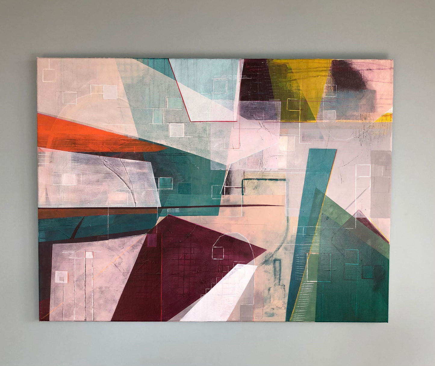 Hidden Depths - 100 x 75 cm