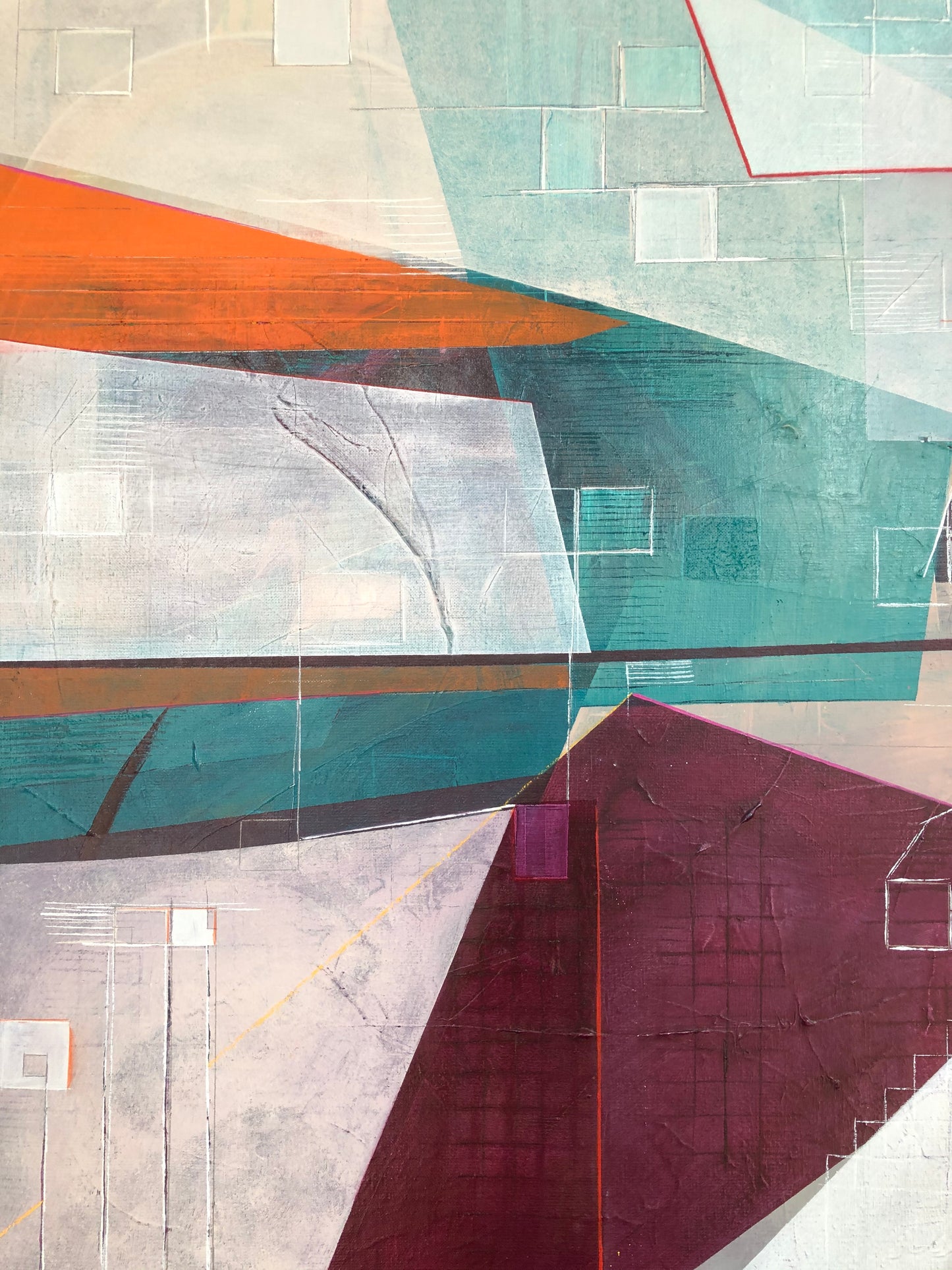 Hidden Depths - 100 x 75 cm