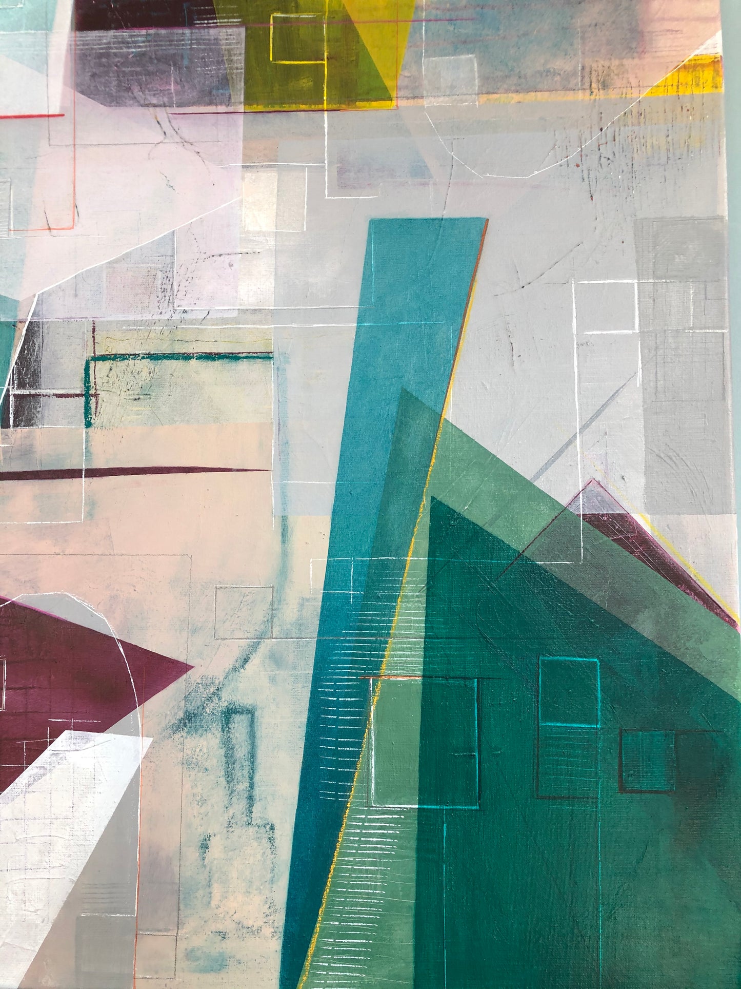 Hidden Depths - 100 x 75 cm