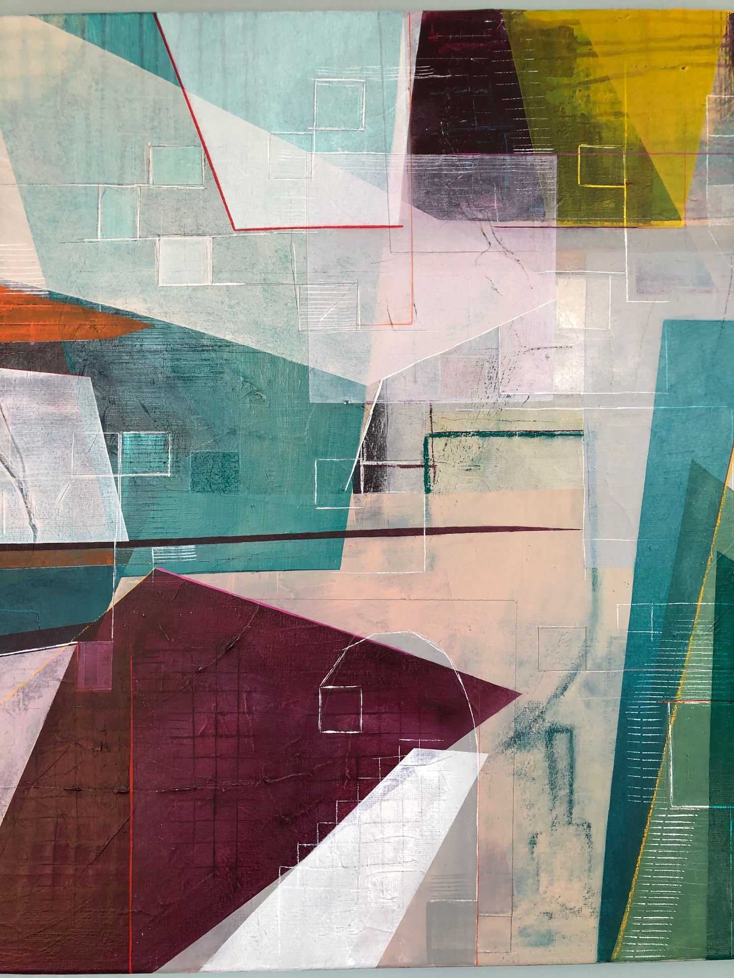 Hidden Depths - 100 x 75 cm