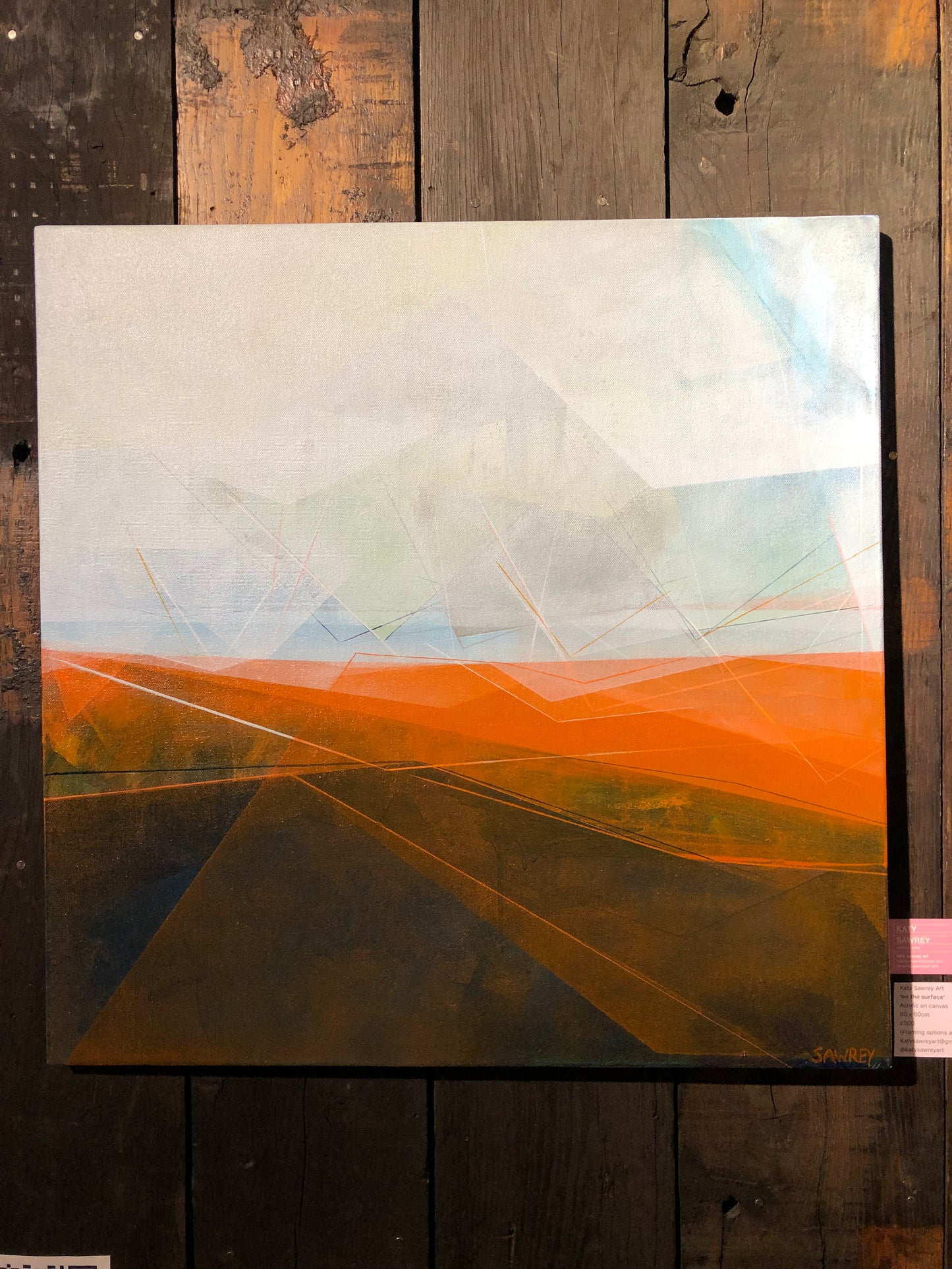 ‘on the surface’
