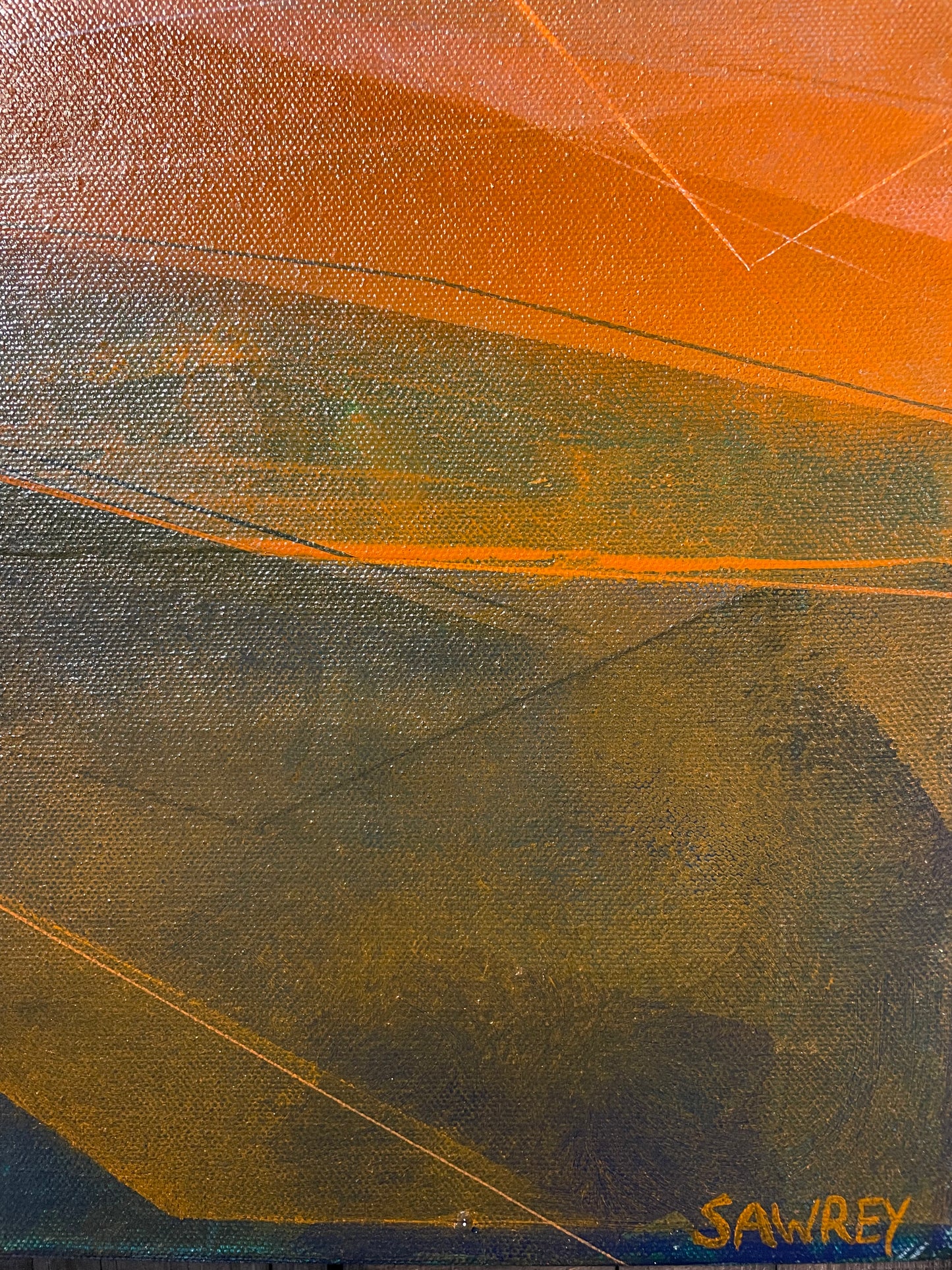 ‘on the surface’