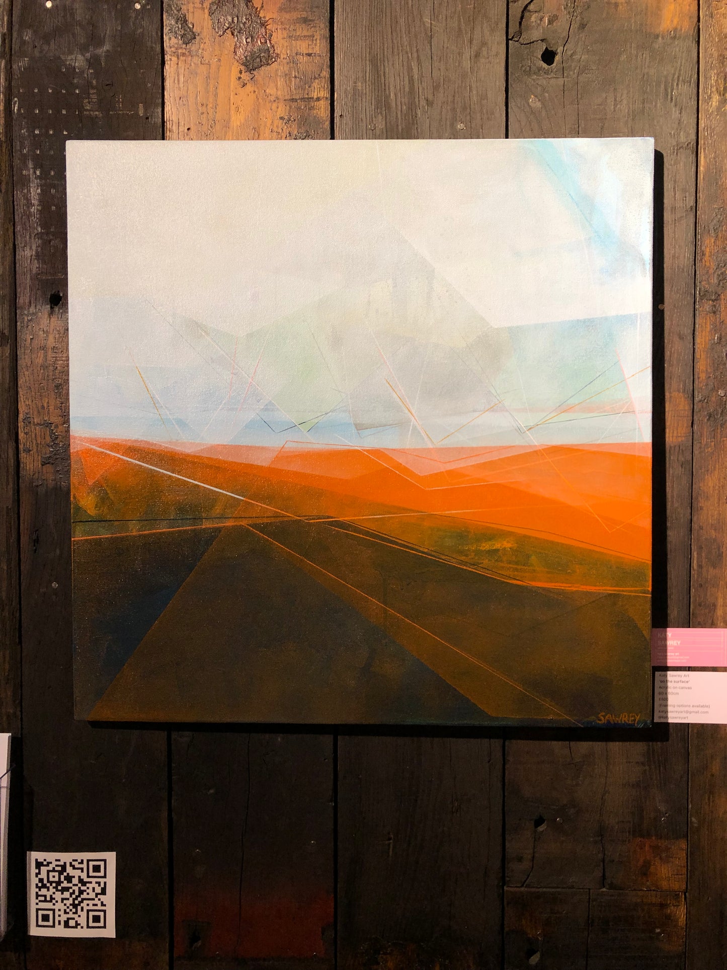 ‘on the surface’