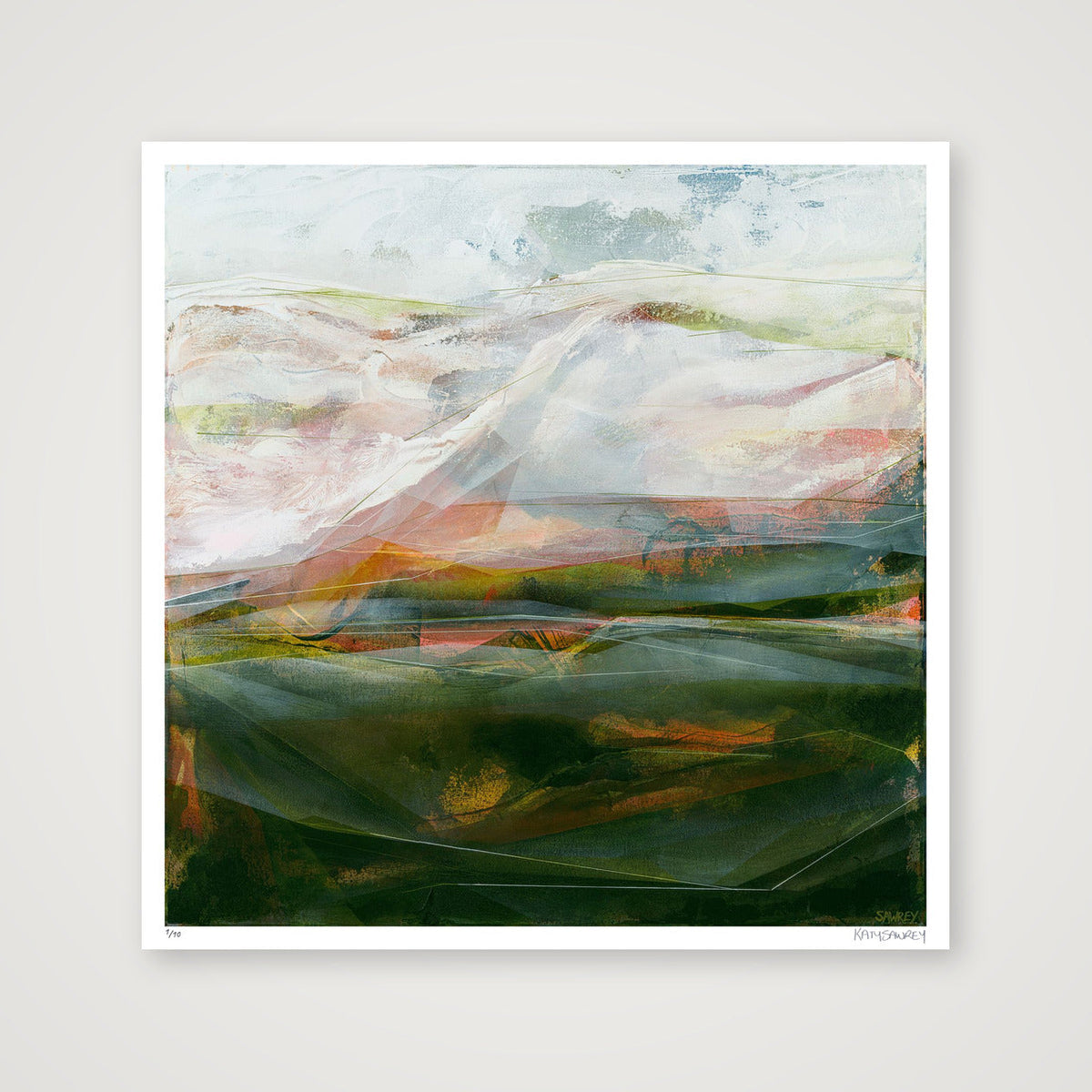 midwinter — 70×70cm Print only