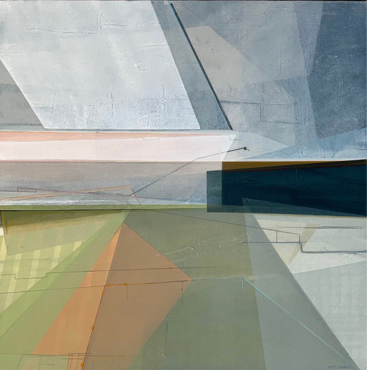 East of Here - 61 x 61cm