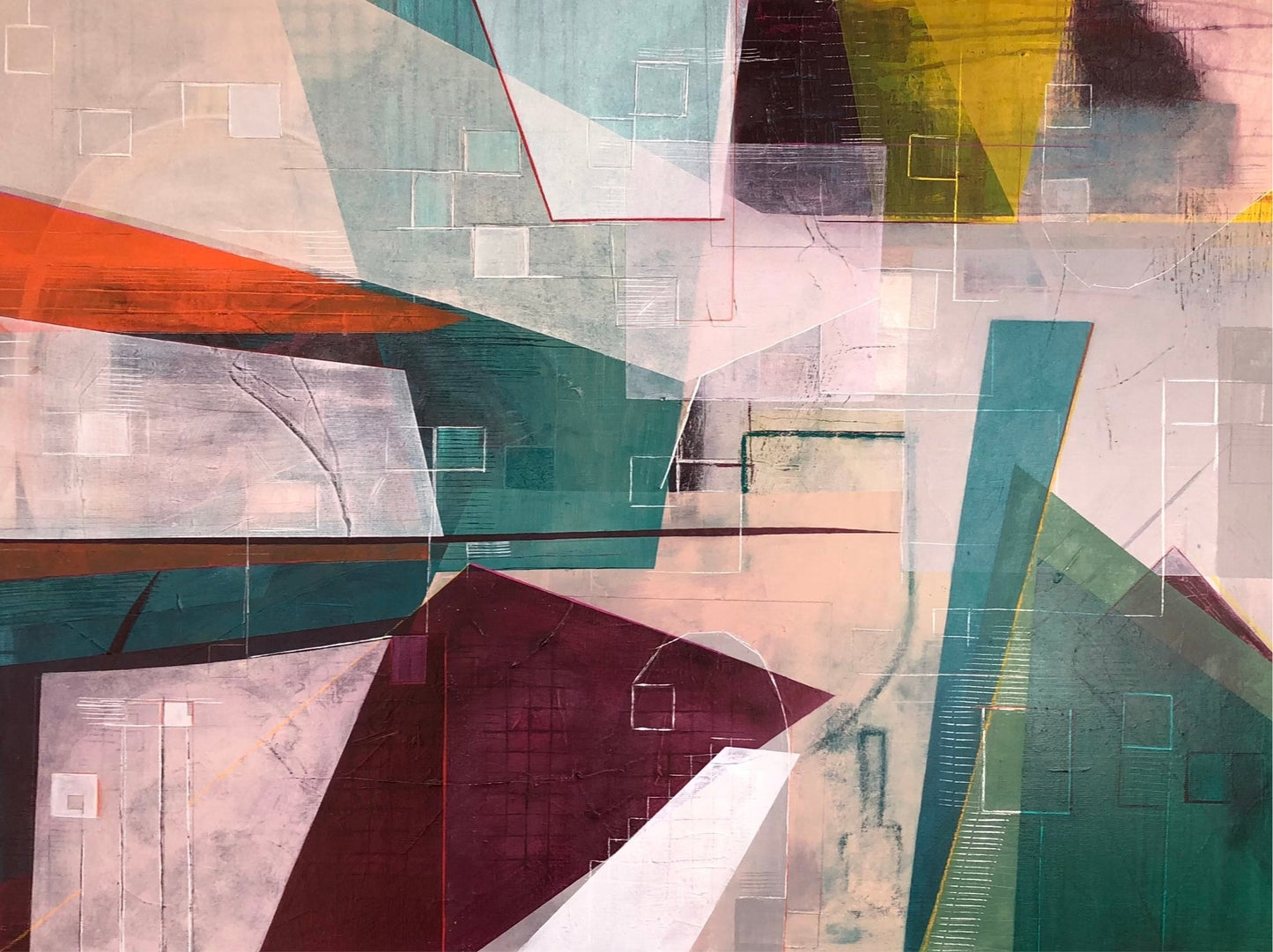 Hidden Depths - 100 x 75 cm