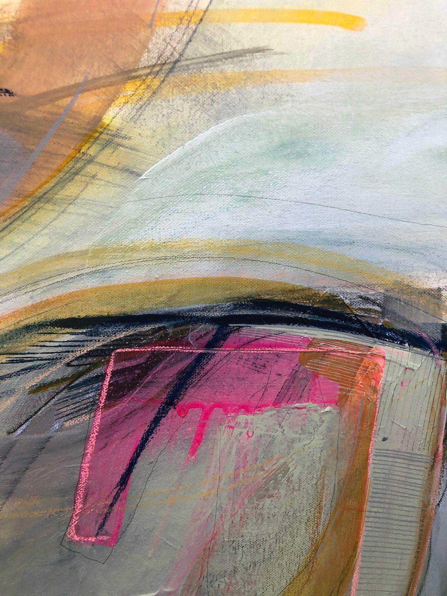 One thing to another - 100 x 100cm