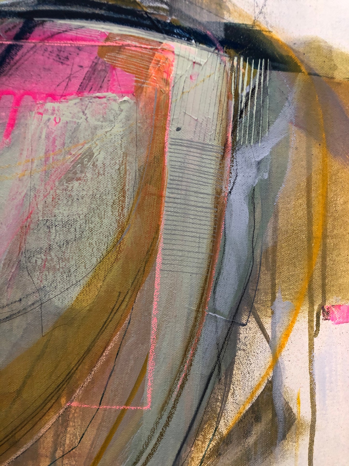 One thing to another - 100 x 100cm