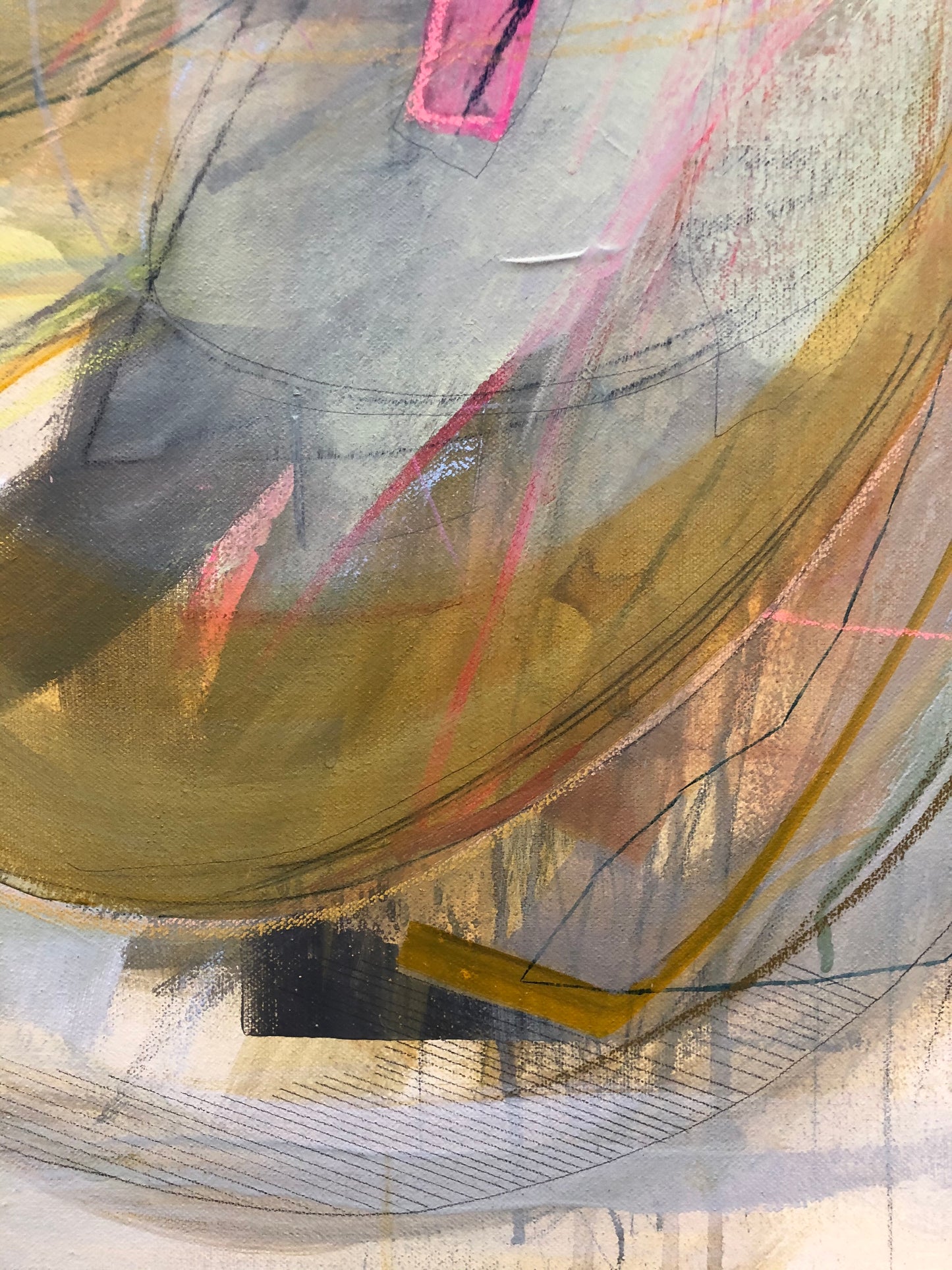 One thing to another - 100 x 100cm