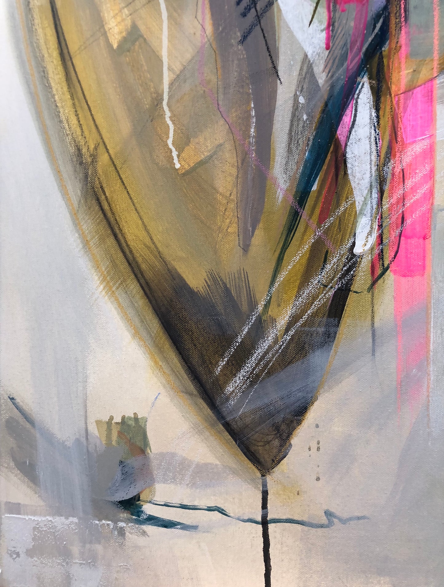 One thing to another - 100 x 100cm
