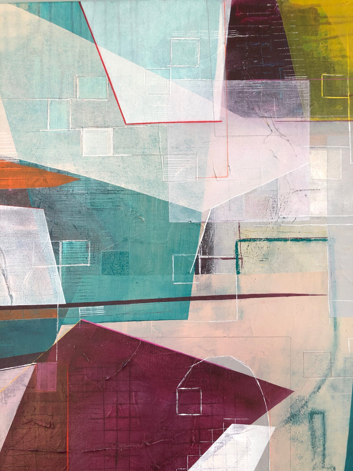 Hidden Depths - 100 x 75 cm