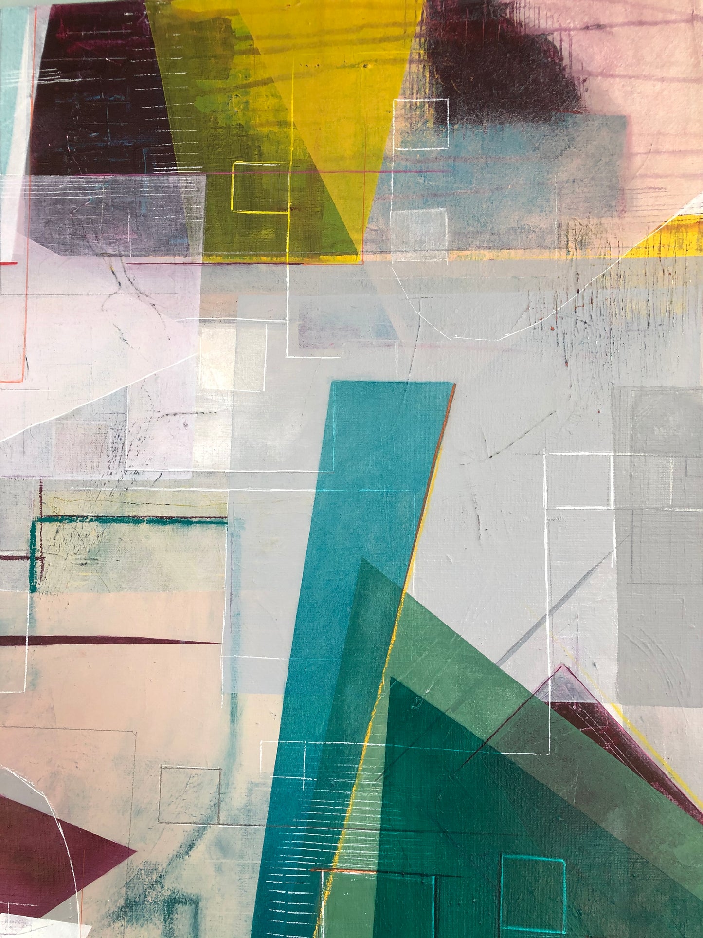 Hidden Depths - 100 x 75 cm