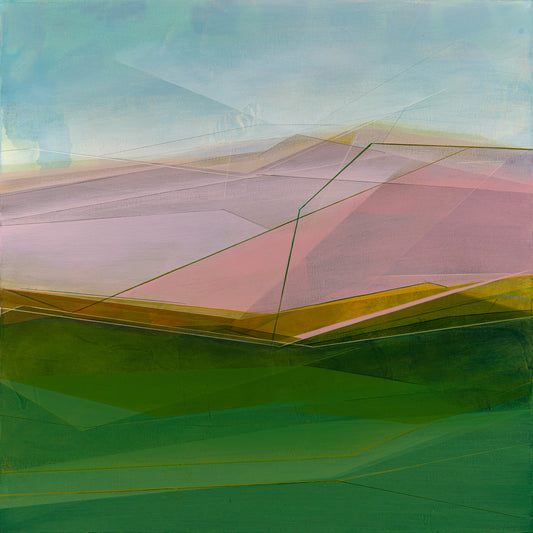 ‘bathed in light’