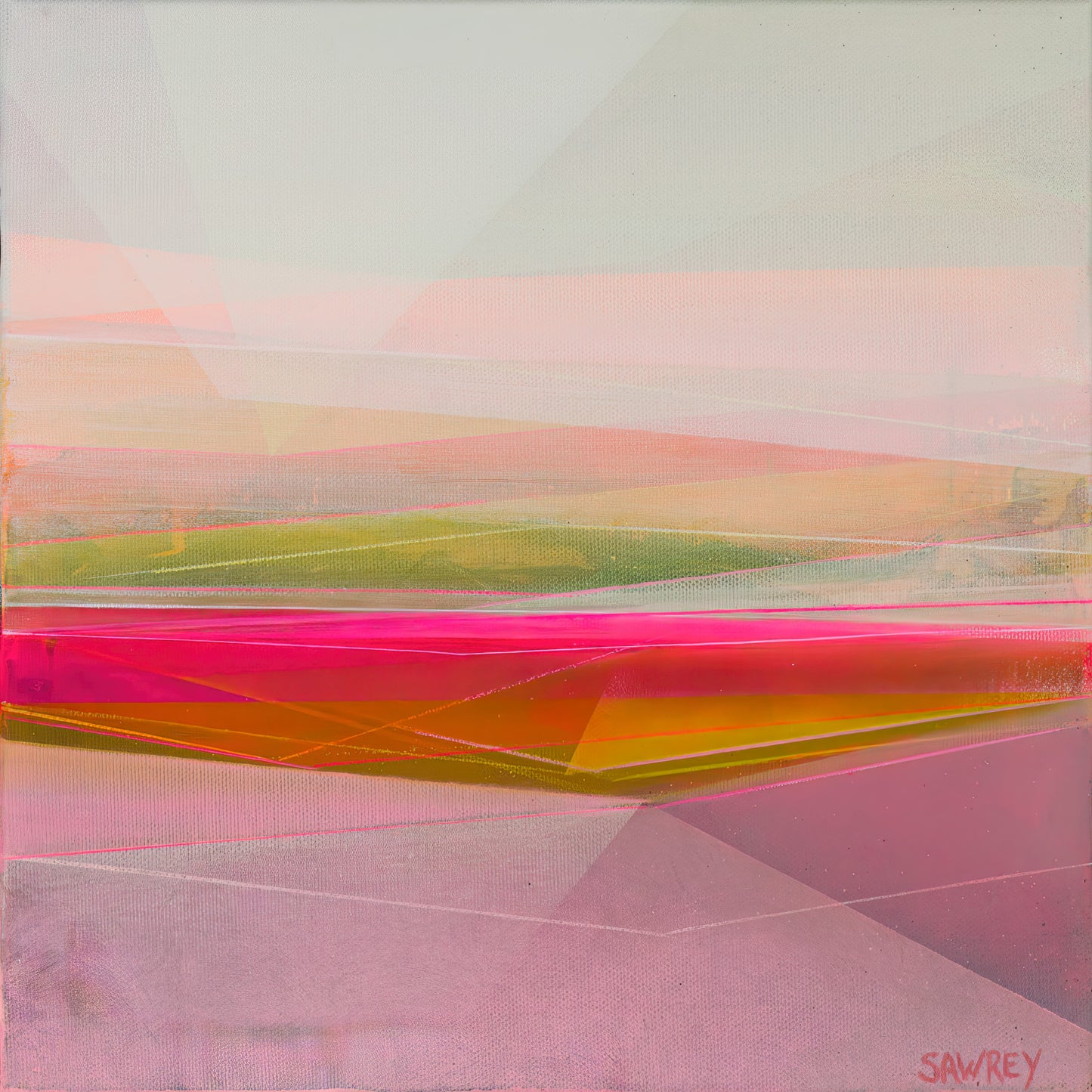 ‘show of pink’