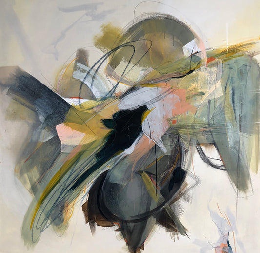 Neither this nor that - 100 x 100cm